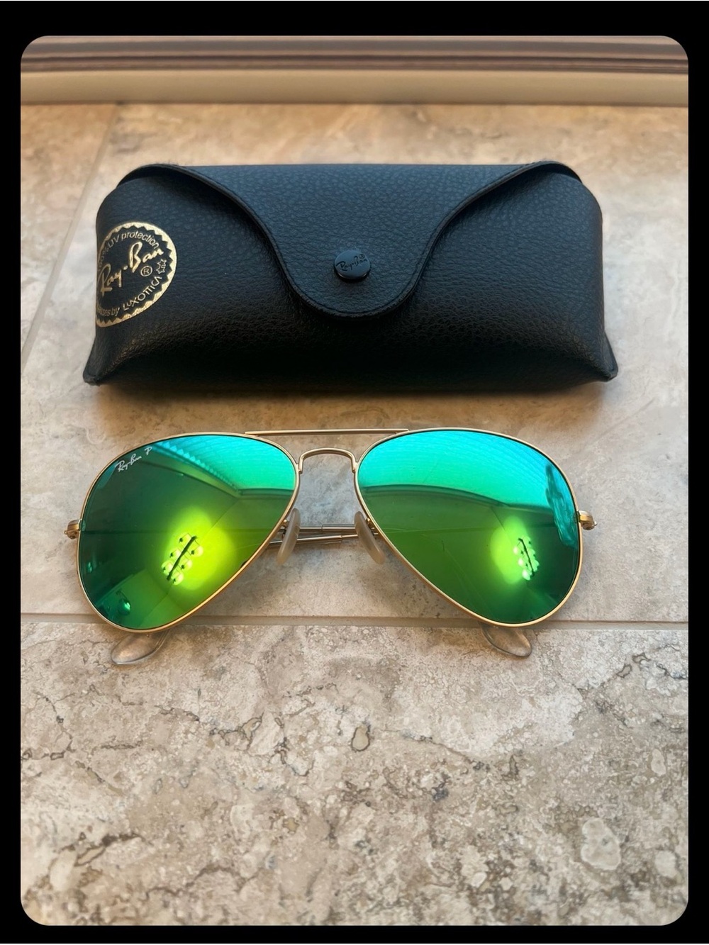 Ray-Ban Aviator Polarized Sunglasses (RB3025)